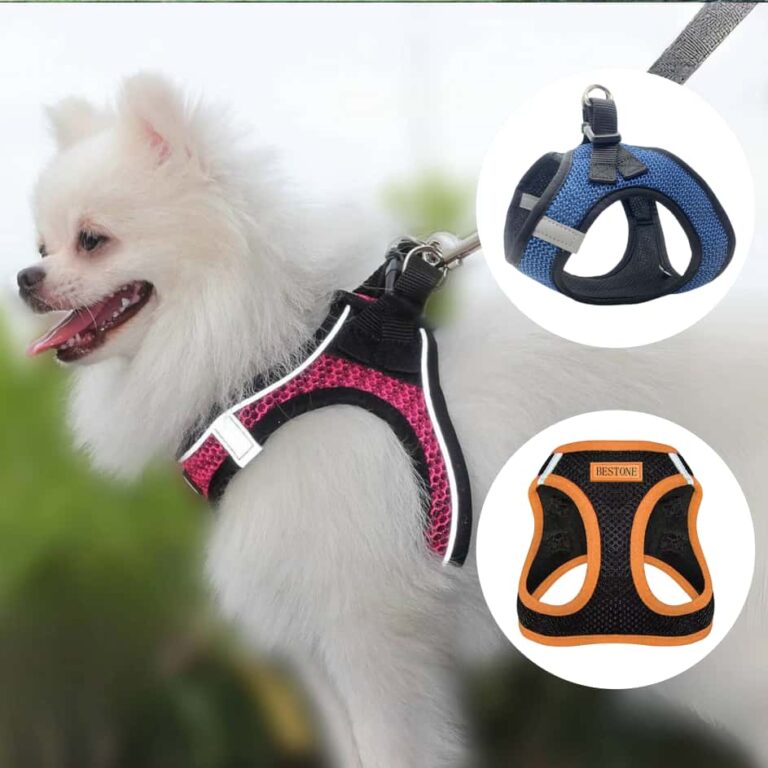 mesh dog harness