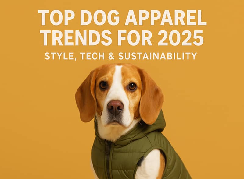 trends in dog apparel,dog clothing trends 2025,eco-friendly dog apparel,pet fashion,dog apparel trends