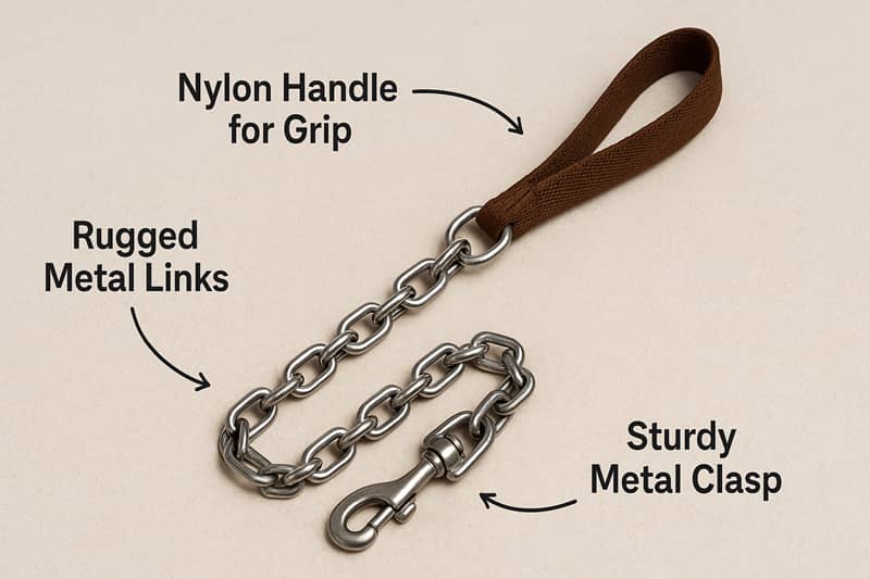 are chain leashes good for dogs,chain leashes