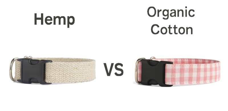 hemp dog collars,organic cotton dog collars,sustainable dog products,eco-friendly dog collars,pet industry trends 2025