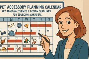 pet accessory planning calendar key seasonal themes & design deadlines for sourcing managers