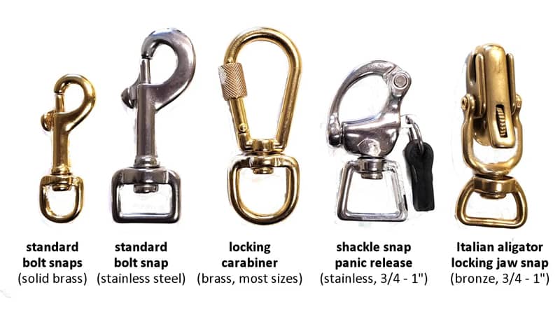 Leash Clips,Trigger Snaps,bolt snaps,carabiners